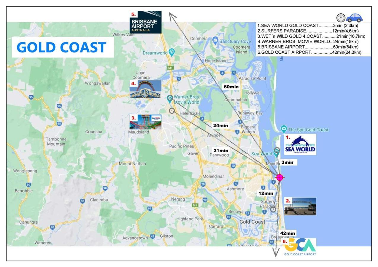 Beachside/ Paradise Best Views Gold Coast Exterior photo